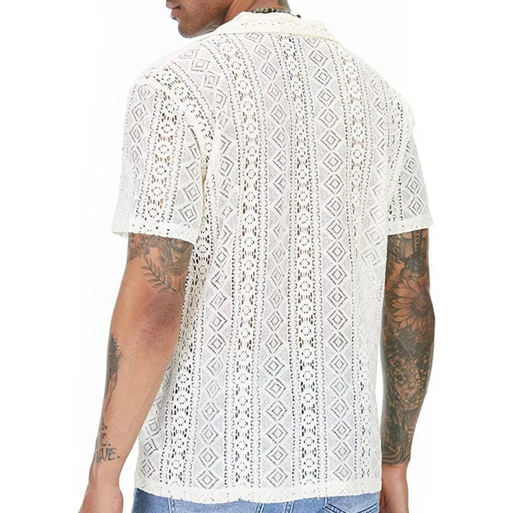 CAMISA DE ENCAJE HOMBRE VERANO RAYVAN™
