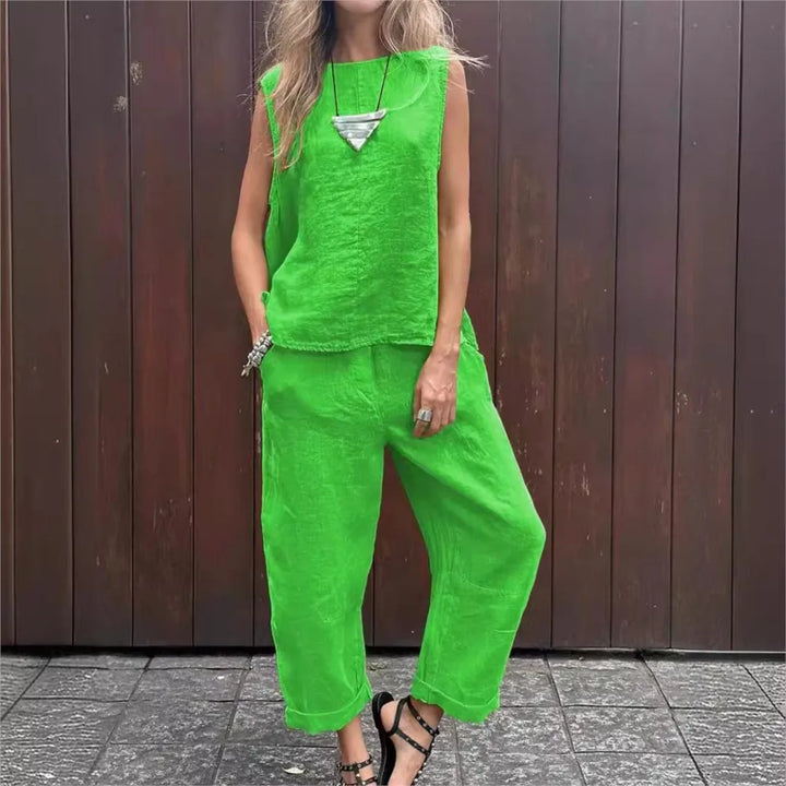 CONJUNTO SANDRA™ TRAJE PRIMAVERA/VERANO MUJER 2024