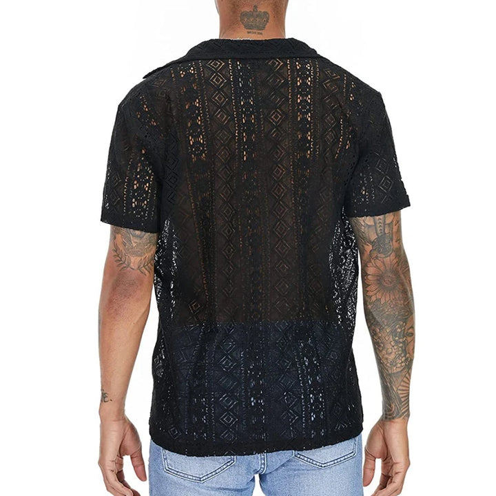 CAMISA DE ENCAJE HOMBRE VERANO RAYVAN™